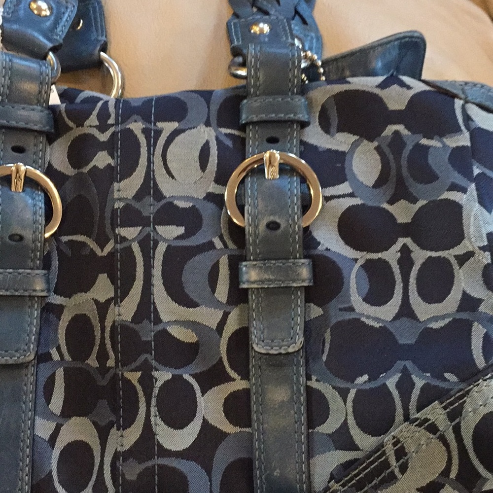 Coach Print Handbag